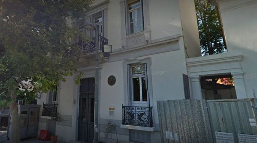 «Ντου» του Ρουβίκωνα στην πρεσβεία της Ισπανίας